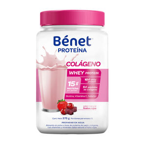 Proteina-Whey-Benet-Colageno-Tarro--375Gr-Frutos-Rojos-imagen