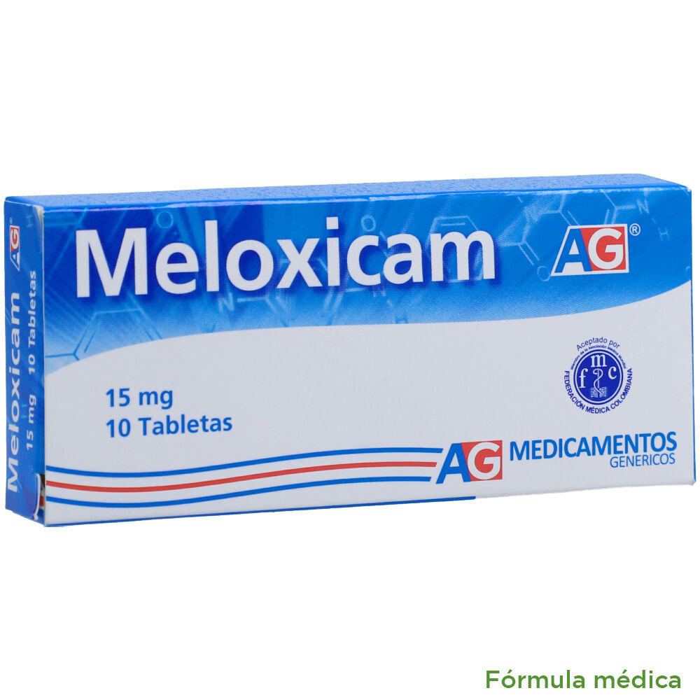 Meloxicam 15Mg Caja X 10 Tabletas