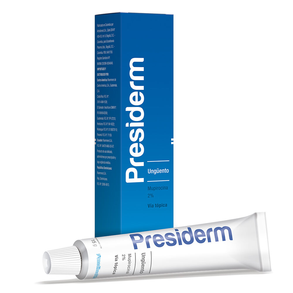 Presiderm Ungüento Via Tópica 2% Tubo X 15 Gr