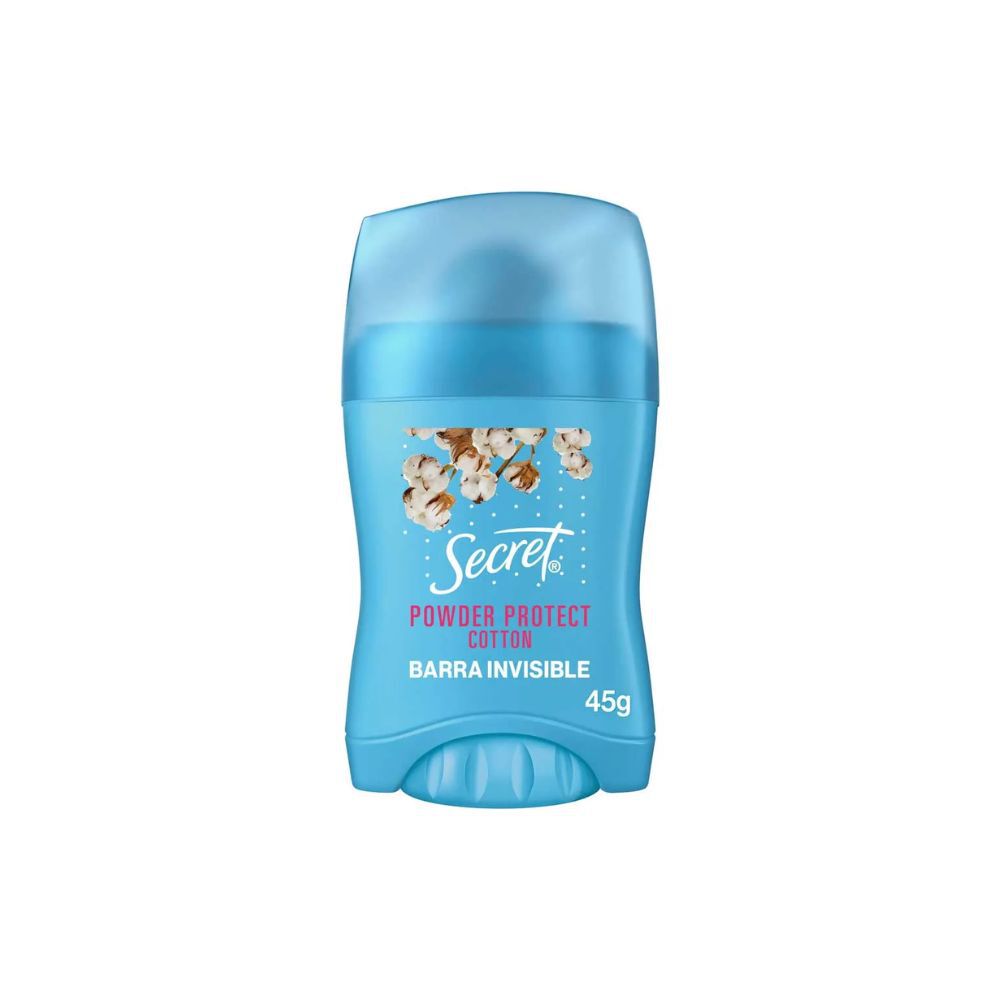 Desodorante Secret Powder Protect Cotton Barra X 45Gr Barrara