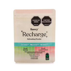 Savvy-Recharge-Refreshing-Powder-Bolsa-20Sobrex6Gr-Limon-Y-Sandia-imagen