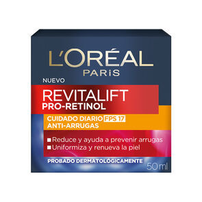 Crema-Dia-Loreal-Paris-Revitalift-Pro-Retinol-Fps-17-Anti-Arrugas-Pote-X-50Ml-imagen