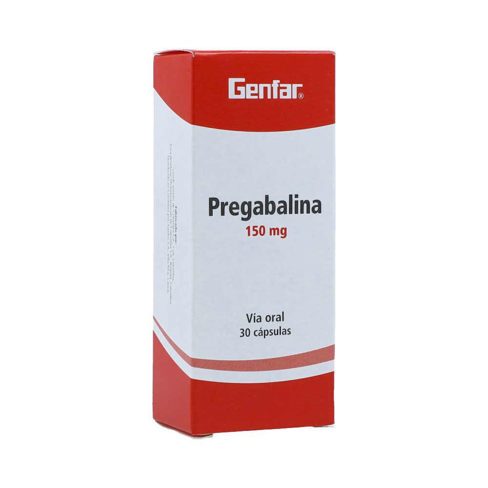 Pregabalina Cápsulas 150Mg Caja X 30