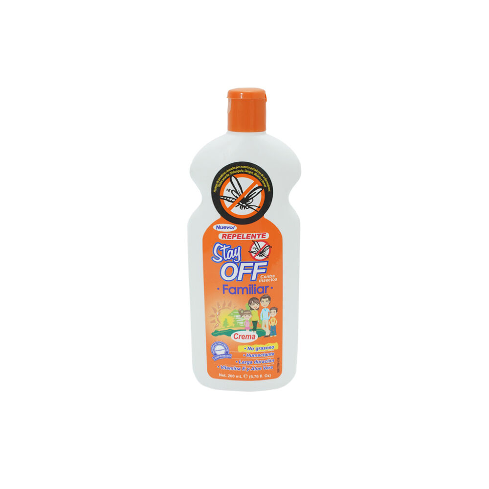 Repelente Crema Stay Off Frasco X 200mL