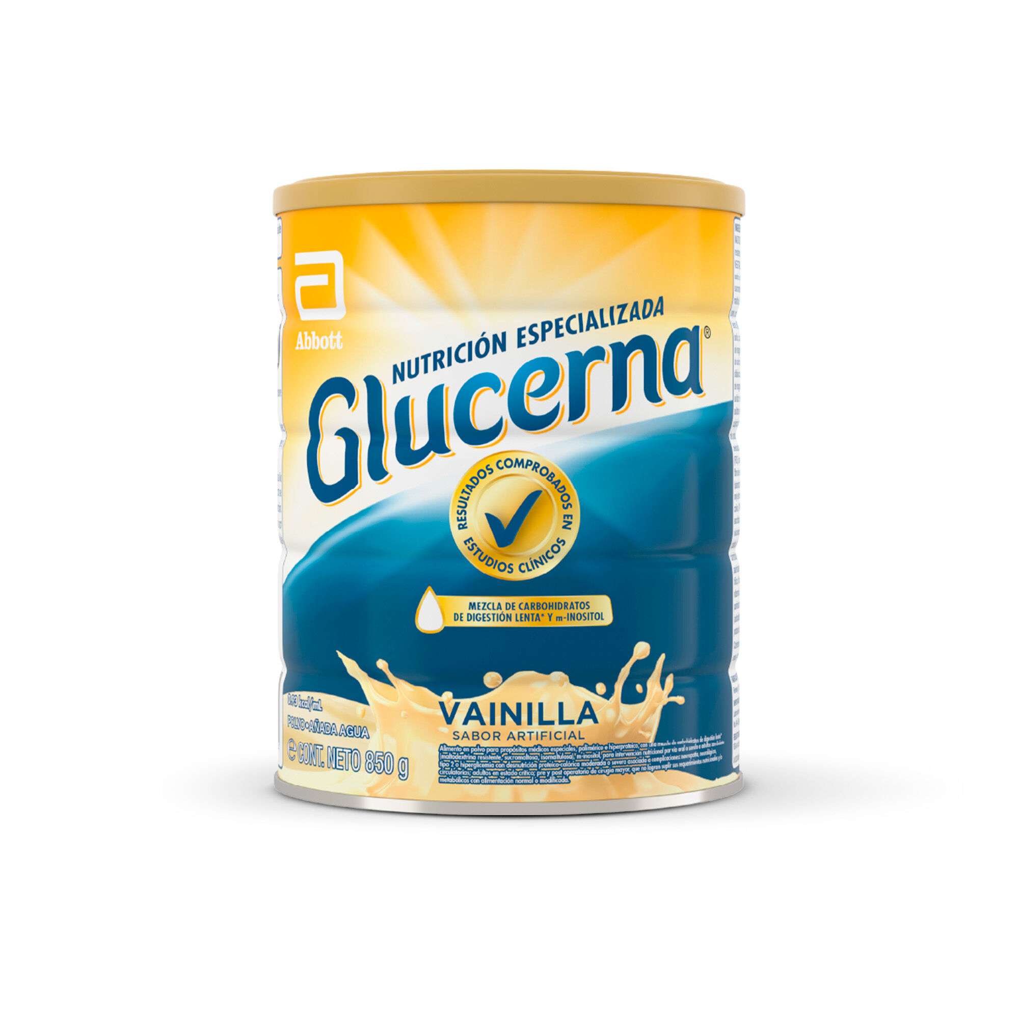 Glucerna Fórmula para Diabetes Vainilla Polvo 850g