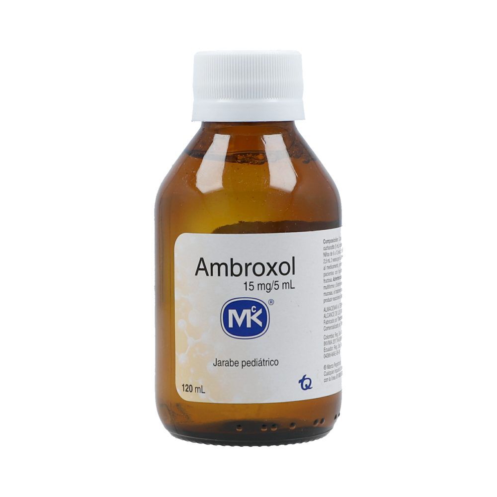 Ambroxol 15Mg/5Ml Jarabe Frasco X 120Ml Mk