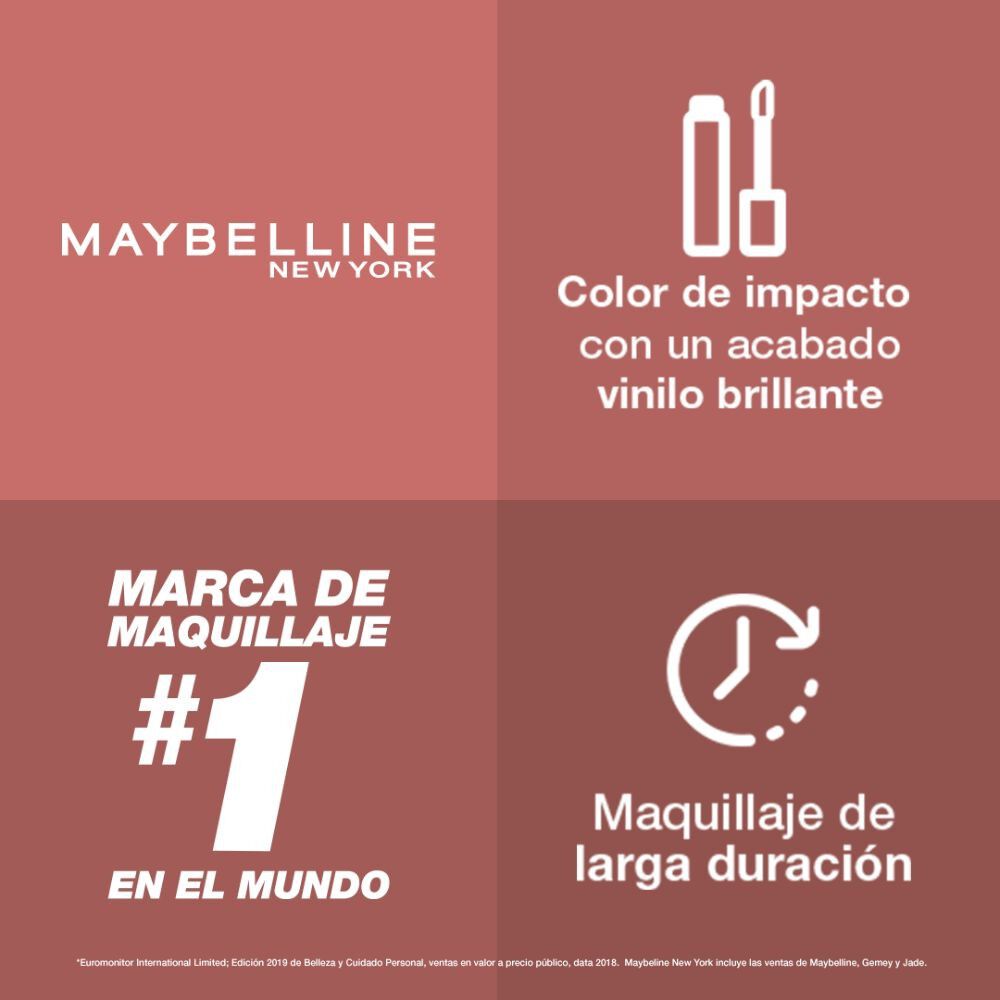 Labial-L&iacute;quido-Maybelline-Super-Stay-Vinyl-Ink-Acabado-Brillante-Tono-Charmed-4.2-Ml---imagen-5