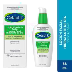 Facial-Hidratante-Loción-Cetaphil-Frasco-X-88mL-Día-+-Ácido-Hialuronico-imagen