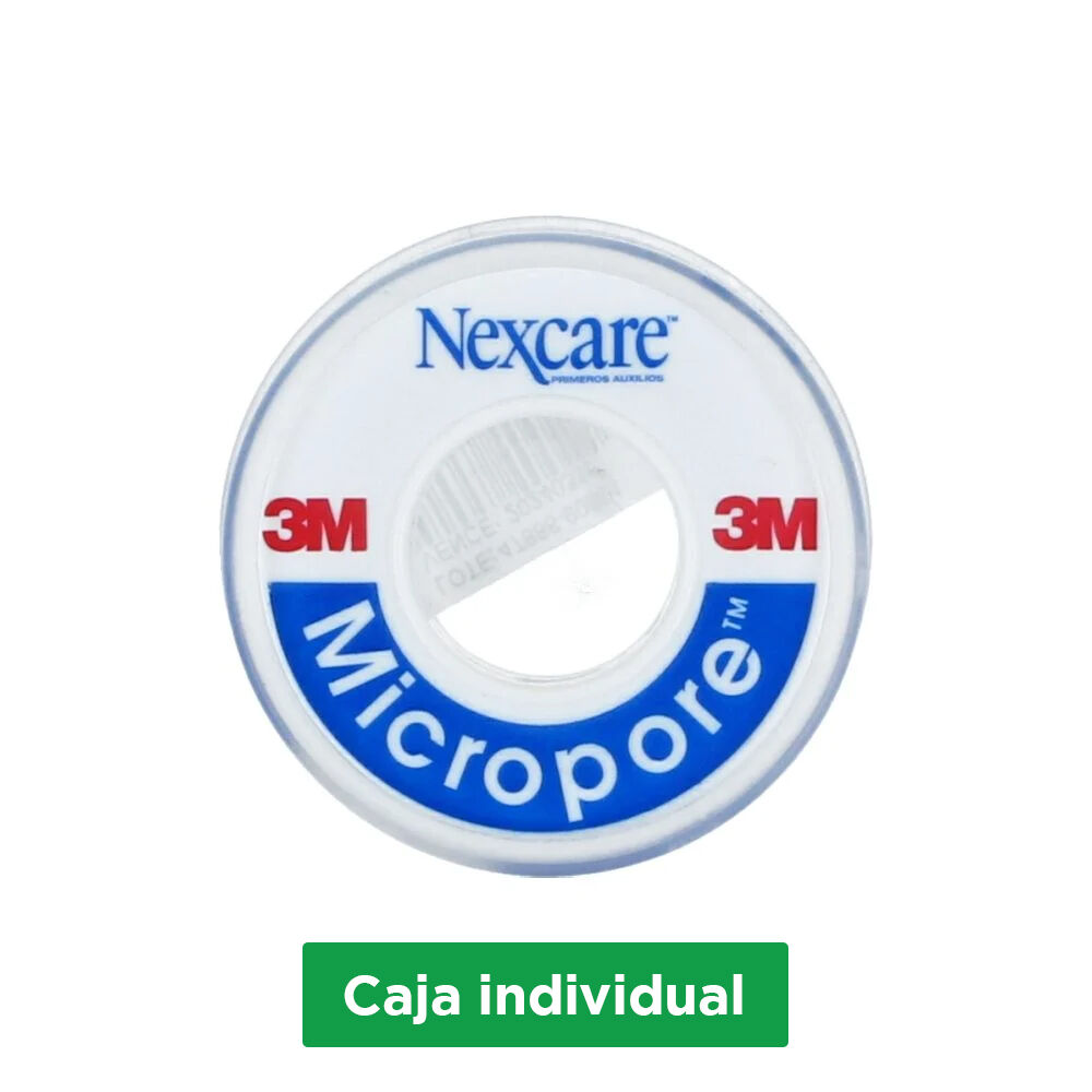Micropore-Caja-Individual-X-1-Sobre-Nexcare-12Mm-X-5M-Piel-imagen-1