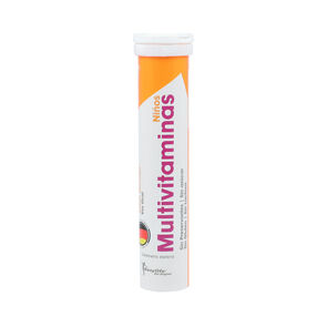 Multivitaminico-para-niños-Tableta-Efervescente-Sabor-Naranja-Frasco-X20-imagen