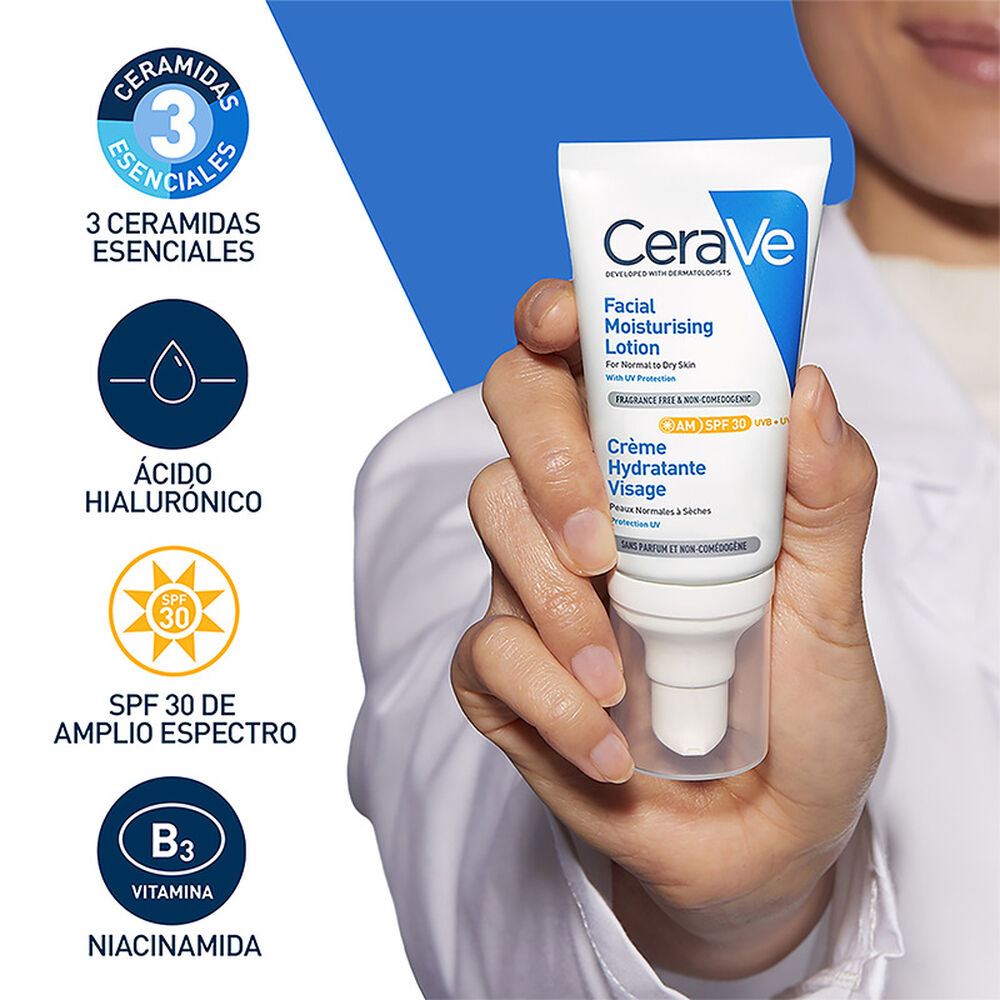 Locion-Hidratante-De-Rostro-Cerave-Para-Piel-Normal-A-Seca-Frasco-X-52Ml-imagen-4