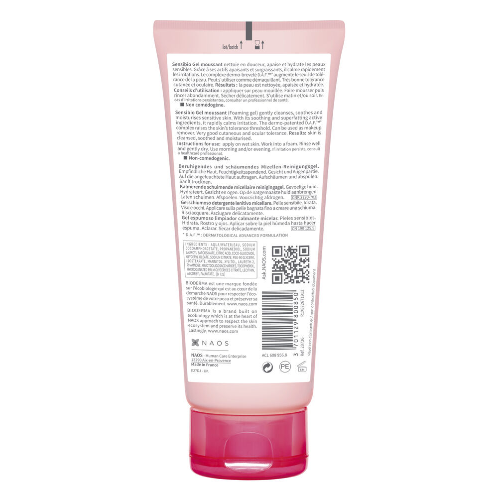 Bioderma-Sensibio-Gel-Moussant-limpíador-para-piel-normal-a-sensible-100mL-imagen-3