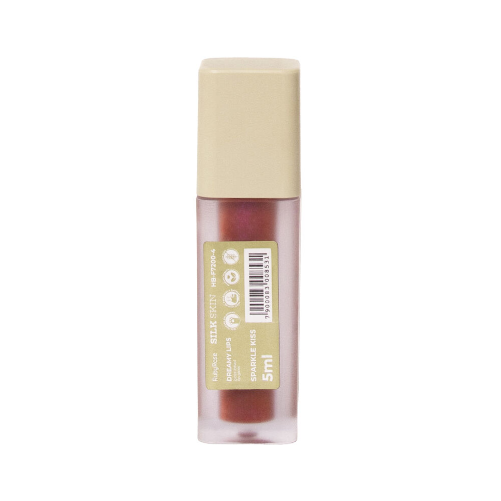 Brillo-Labial-Ruby-Rose-Silk-Skin-Tubo-por-5Ml-Sparkle-Kiss-imagen-2