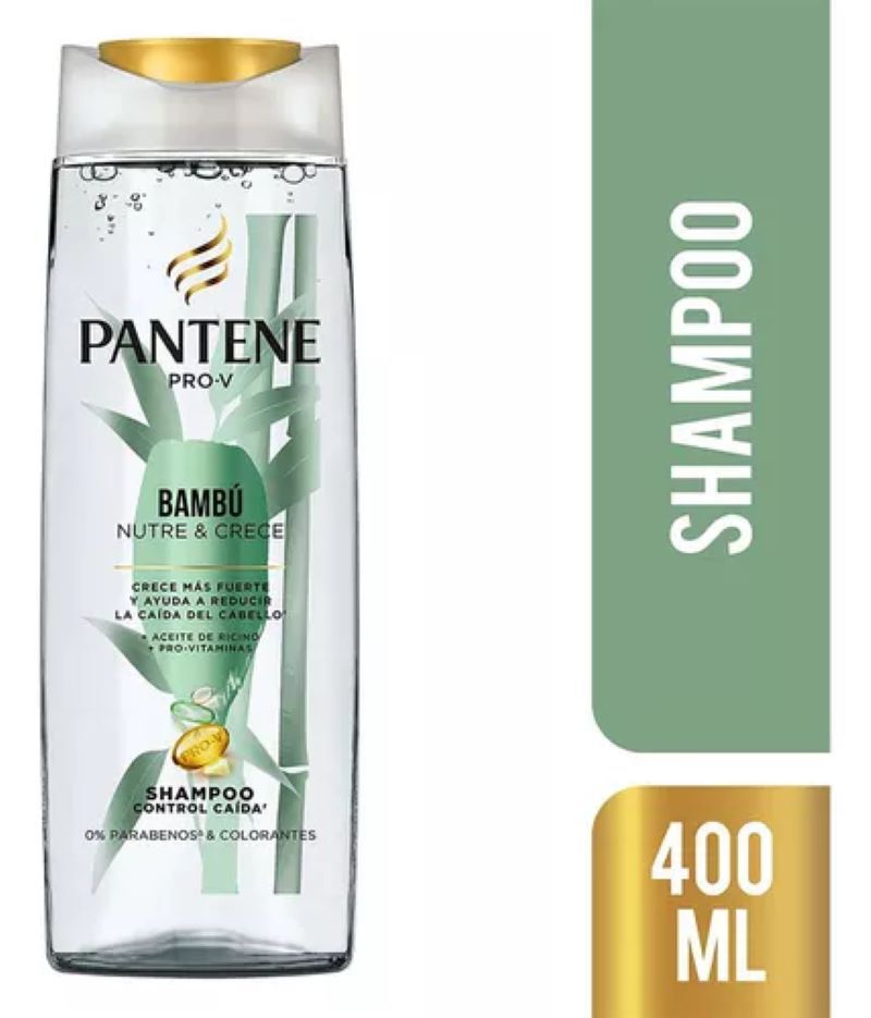 Shampoo Control Caida Pantene Pro-V Frasco X 400Ml Bambu