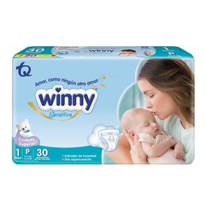 Pañal-Winny-Sensitive-Etapa-1---P-Paquete-X-30-imagen