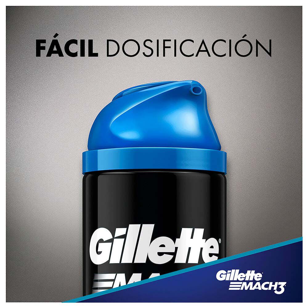 Gel-Afeitar-Extra-Comfort-Gillette-Mach3-Complete-Defense-Frasco-X-72Ml-imagen-4