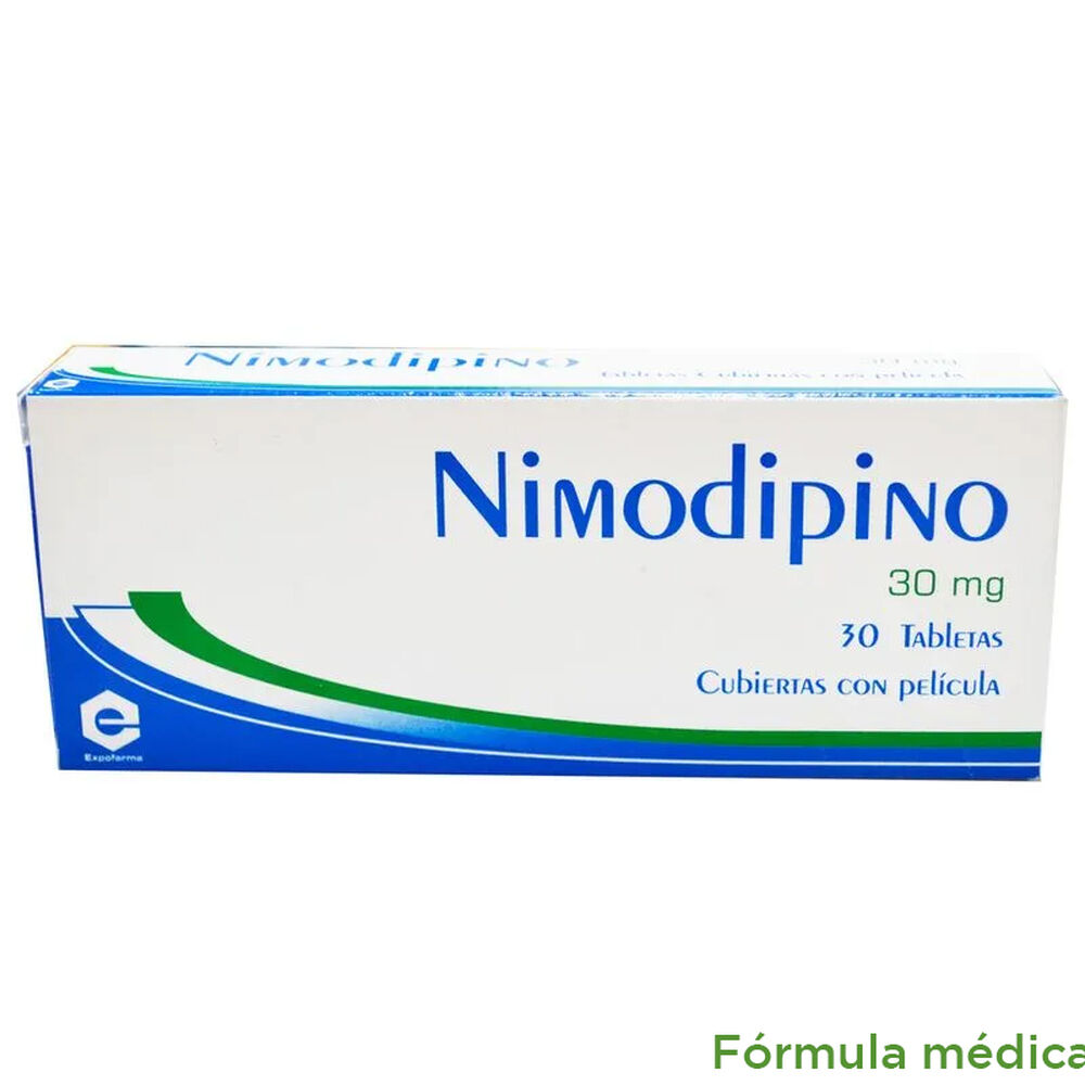 Nimodipina-30Mg-Tableta-Recubierta-Caja-X-30-Expofarma-imagen