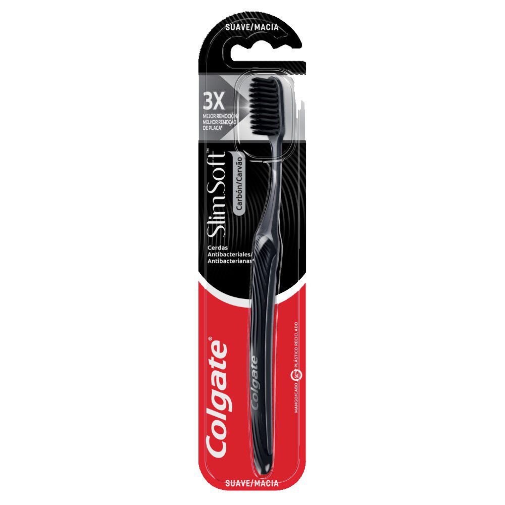 Cepillo Dental Slimsoft Carbon Bli X 1 Colgate