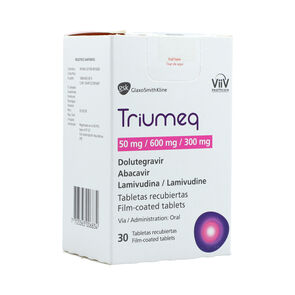 Triumeq-(600+50+300)Mg-Tableta-Recubierta--Frasco-X-30-imagen