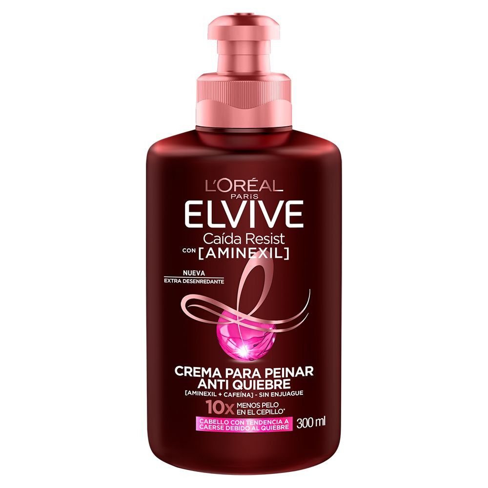 Crema Para Peinar Elvive L'Oreal Paris Antifall Para La Caida Del Cabello X300Ml