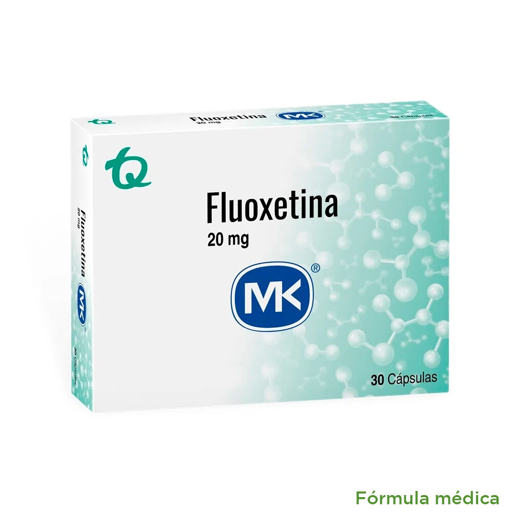 Fluoxetina 20Mg Cápsulas Caja X 30 Mk