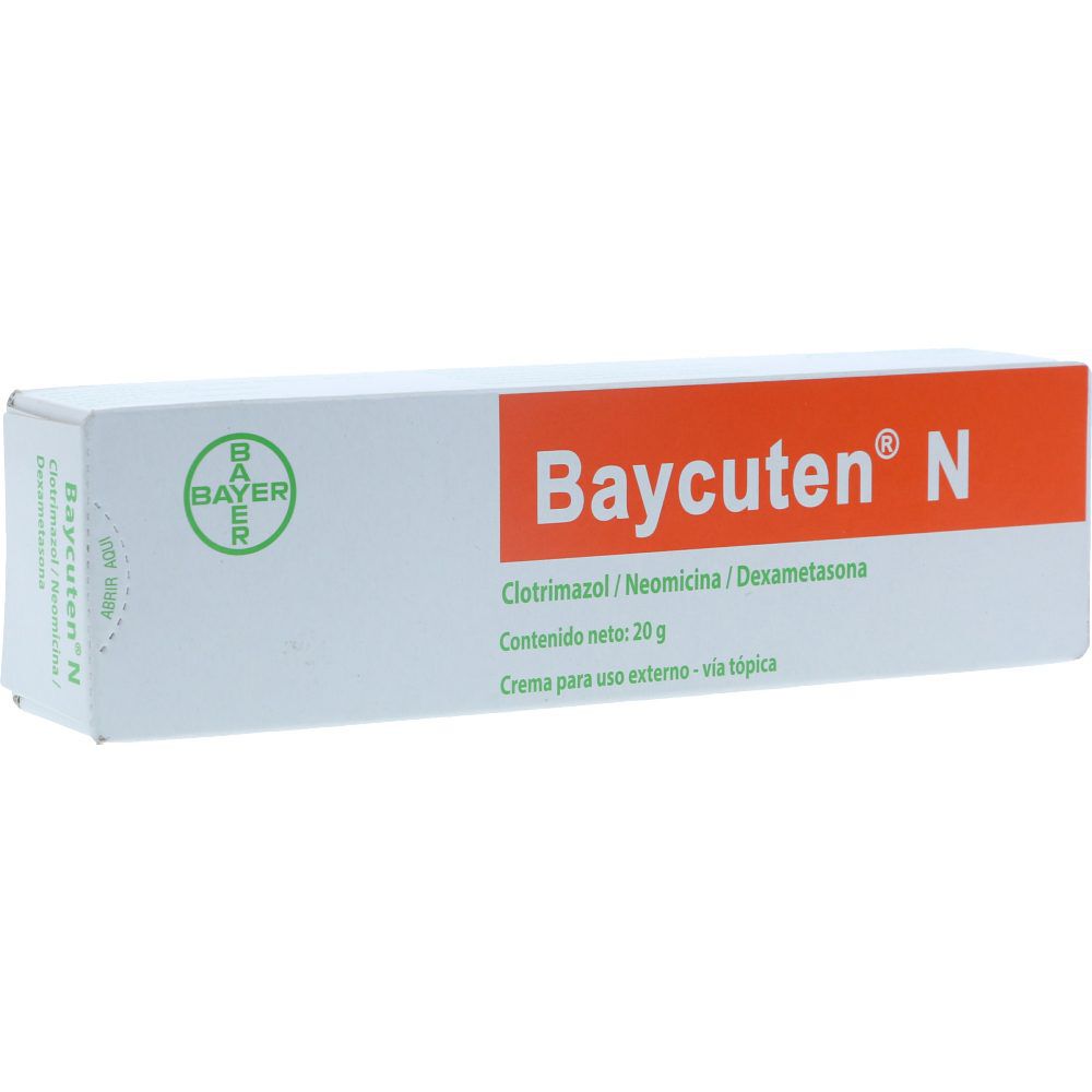 Baycuten N Crema Via Tópica Tubo X 20 Gr