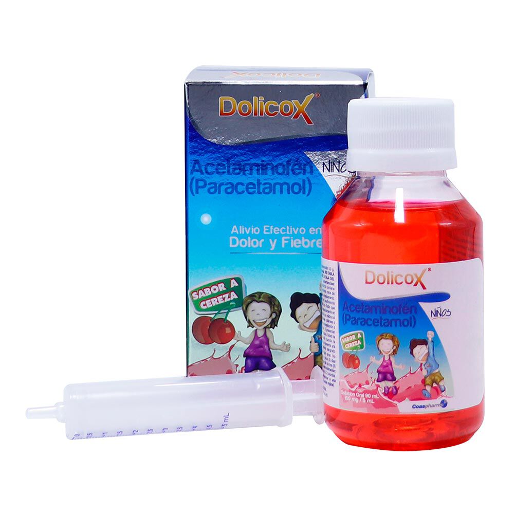Dolicox 150Mg/5Ml(3%) Jarabe Cereza Frasco X 90Ml