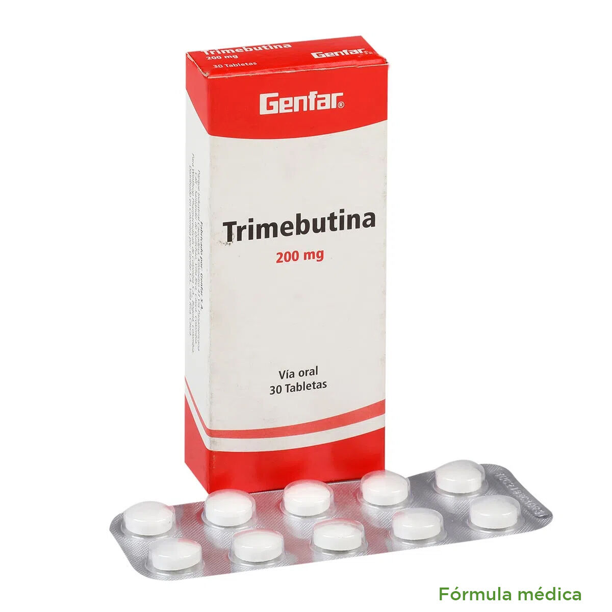 Trimebutina 200Mg Genfar Tabletas Caja X 30