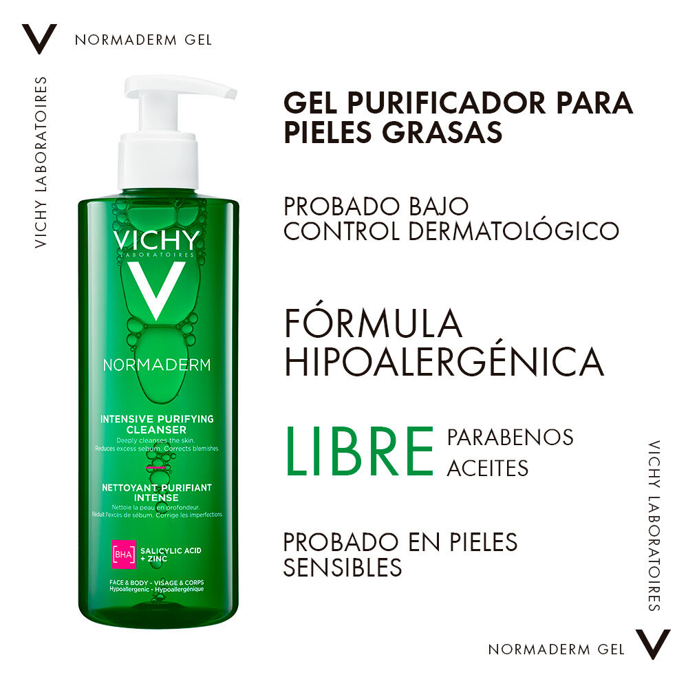 Normaderm-Phytosolution-Gel-Purificante-Intenso-Vichy-Frasco-X-400mL-imagen-3