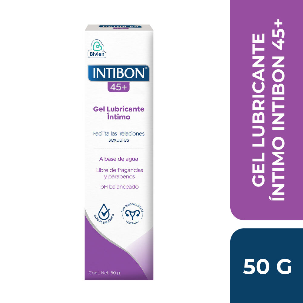 Gel Lubricante Intimo 45 Tub 50Gr Intibon