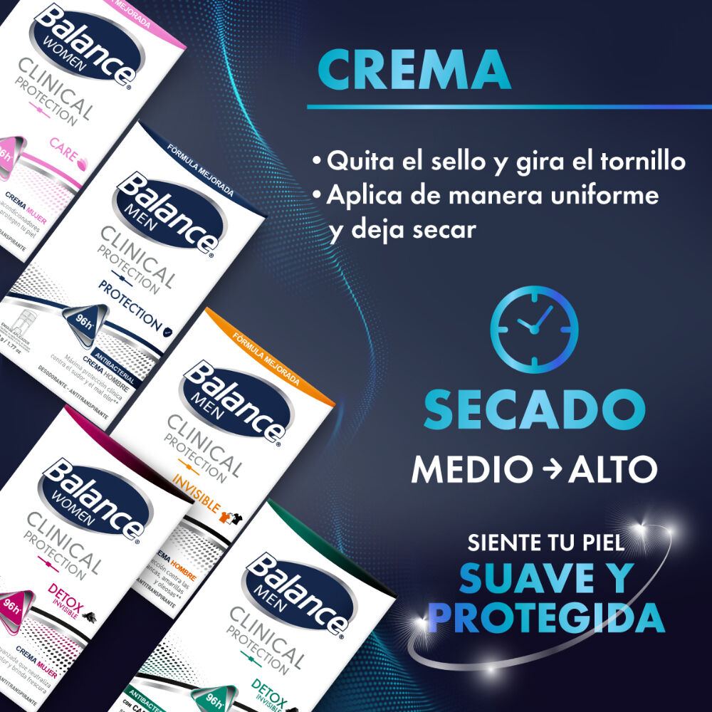 Balance--Crema-Desodorante-Antitranspirante-Clinical-Protection-Women--Frasco-X-50Gr-imagen-4