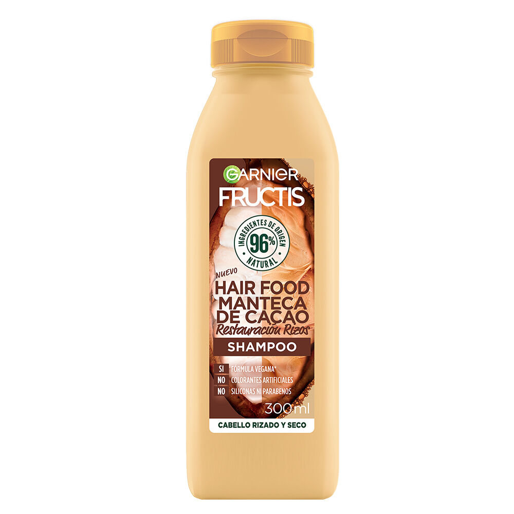 Shampoo-Fructis-Hair-Food-Garnier-Manteca-De-Cacao-Frasco-X-300Ml-imagen-1