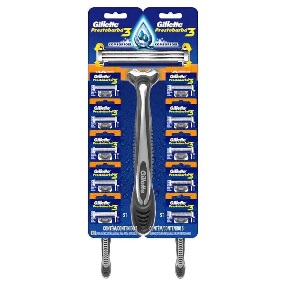 Maquina-Afeitar-3-X10---Prestobarba-Paquete-X-10-imagen