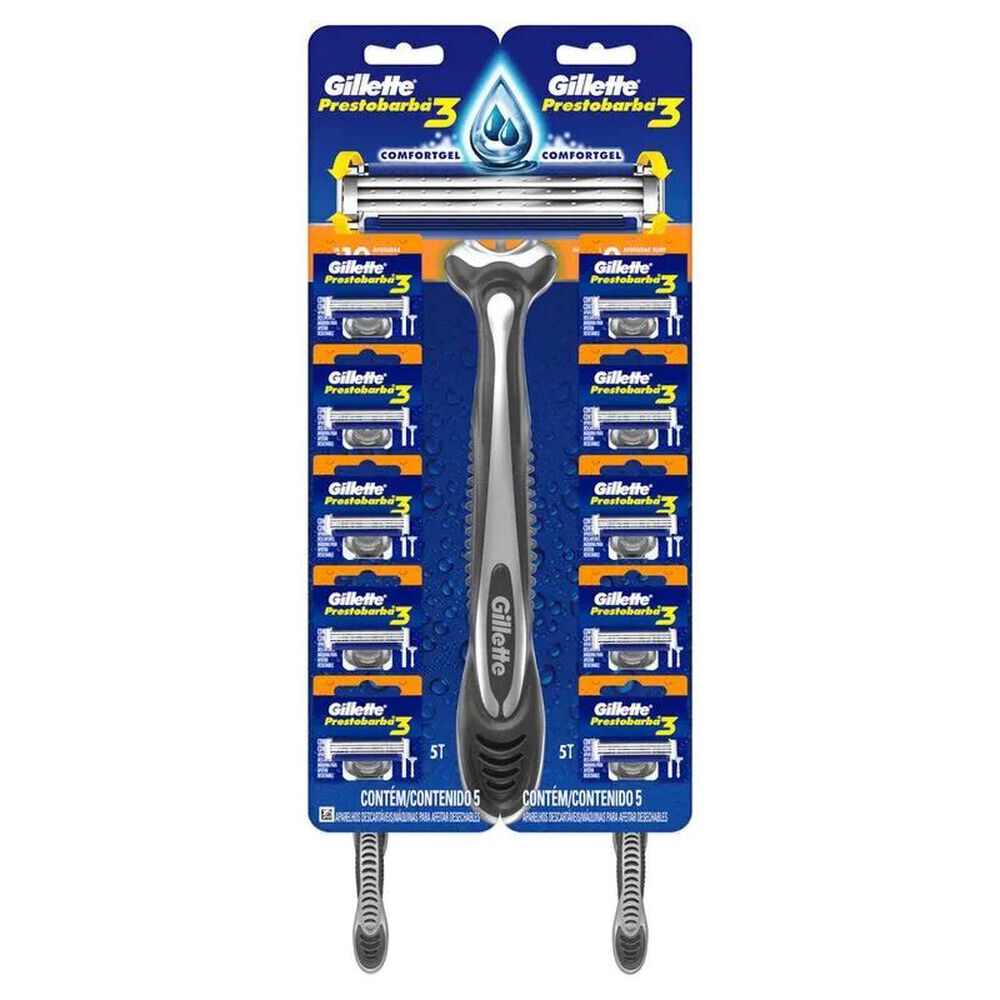 Maquina-Afeitar-3-X10---Prestobarba-Paquete-X-10-imagen