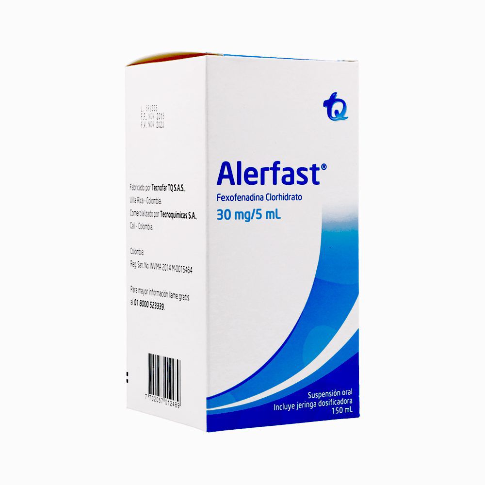 Alerfast-Suspensión-Oral--30Mg/5mL(0.6%)-Frasco-X-150-mL-imagen