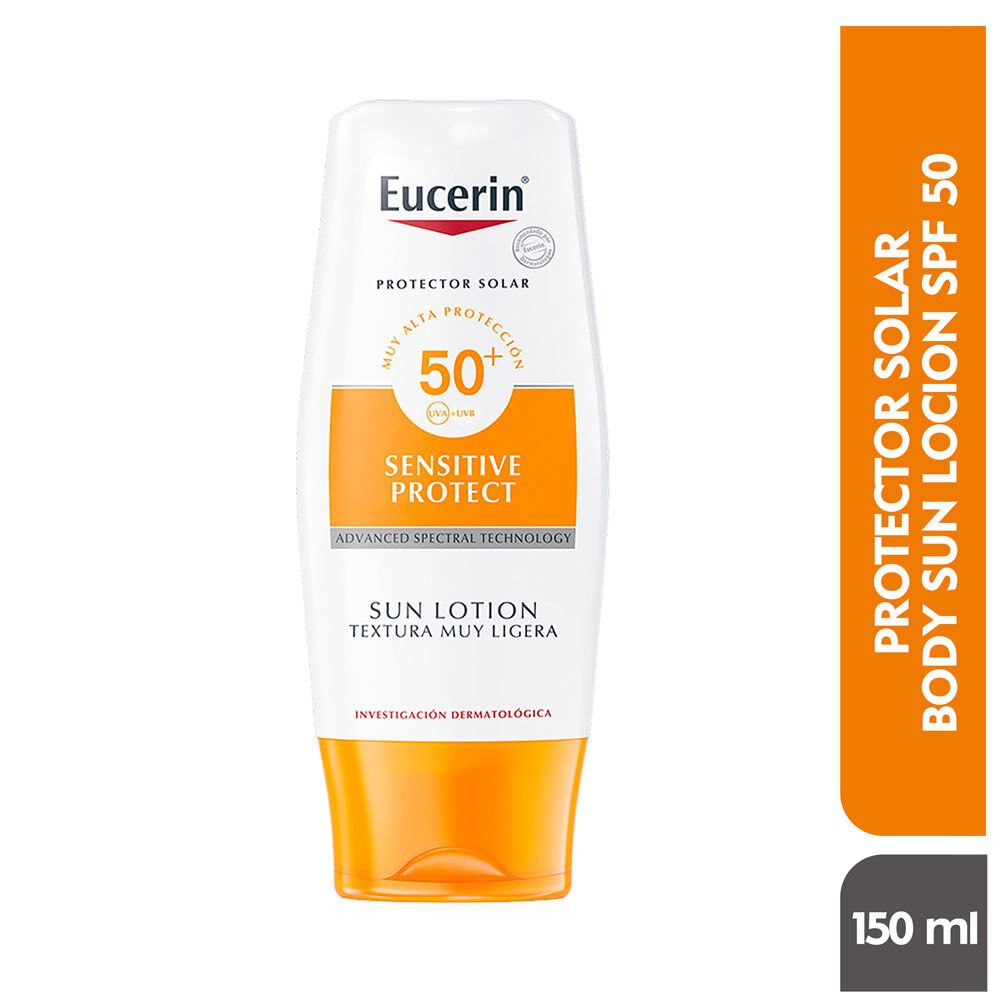 Protector Solar Facial Eucerin Sensitive Protect Frasco 50 Ml