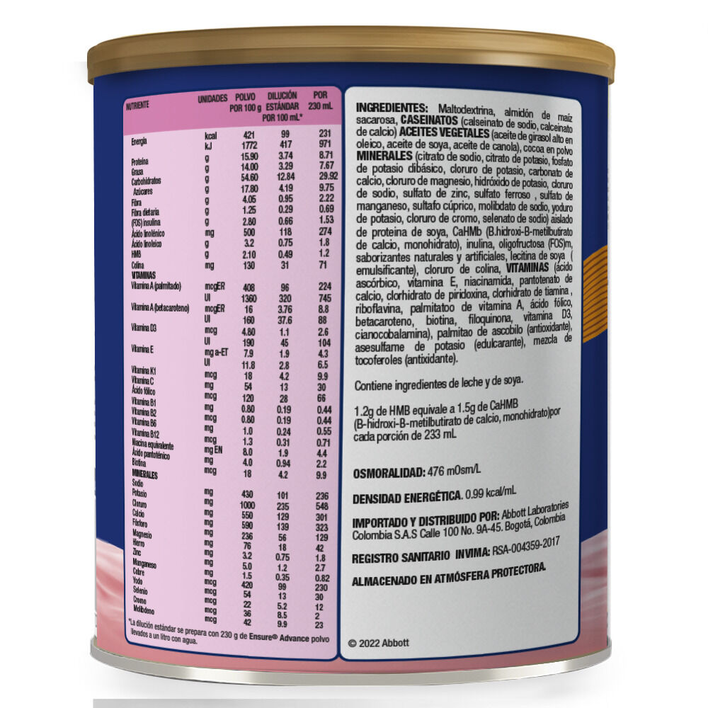 Ensure-Advance-Fresa-Con-Proteina-+-HMB-Polvo-400g-imagen-2