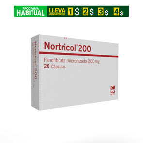 Nortricol-C&aacute;psulas-200Mg-Caja-X-20-imagen