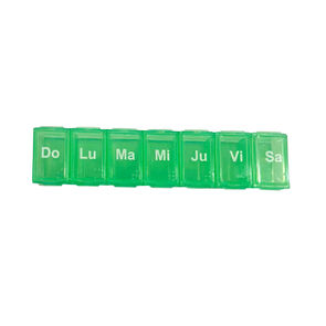 Organizador-De-Pastillas-Scanmed-Semanal-Und-Verde-imagen