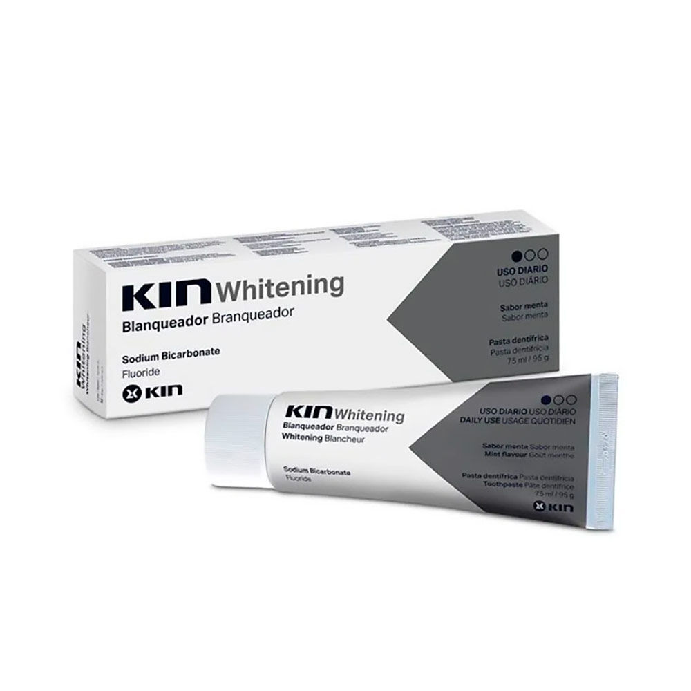 Kin-crema-dentrífico-blanqueador-Tubo-X-75mL-Whitening-Menta-imagen
