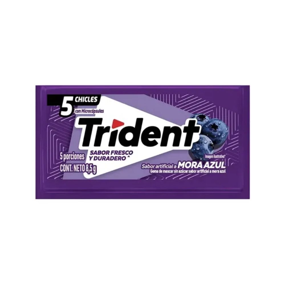 Trident Sobre X 8.5Gr Mora Azul