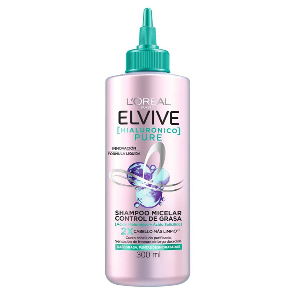 Shampoo-Micelar-Elvive-Loreal-Paris-Hialuronico-Pure-Frasco-por-300Ml-imagen