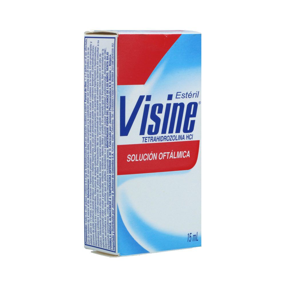 Visina Solución Oftalmica Frasco X 15 mL