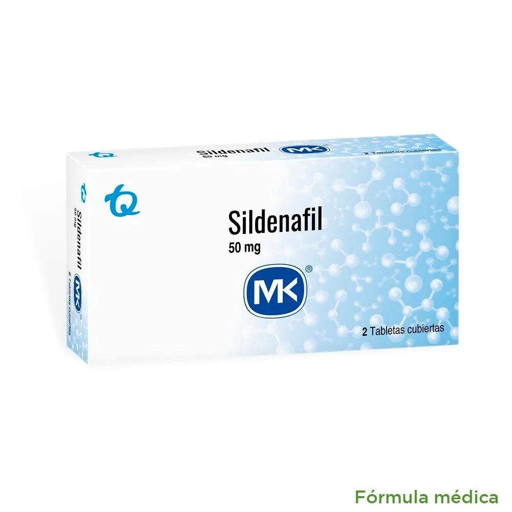 Sildenafil Mk 50Mg Caja X 2 Tabletas