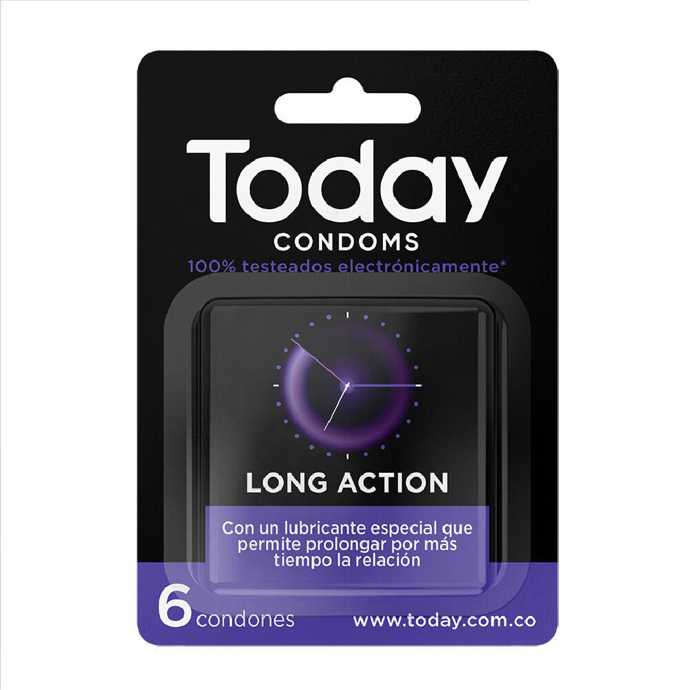 Preservativo Long Action Bli por 6 Sobres Today