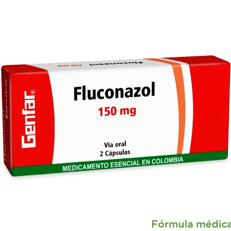 Fluconazol 150Mg Capsulas Caja X 2 Genfar