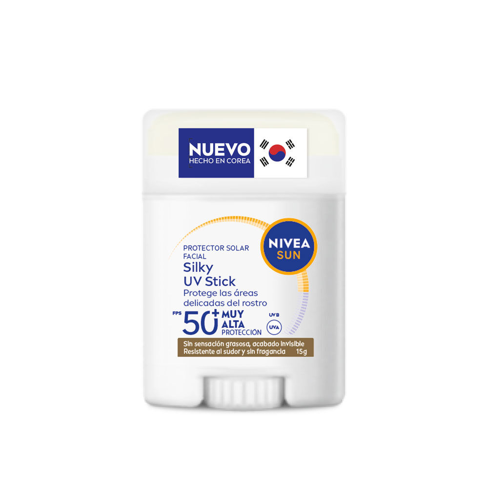 Protector Solar Facial Nivea Sun Silky Uv Stick Fps 50+ Fco X 15Gr