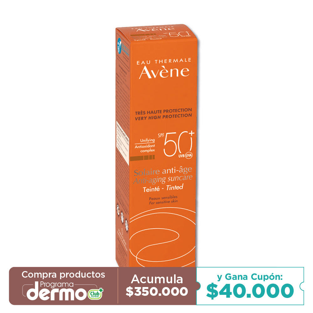 Protection-Solaire-Anti-Age-Avene-Tubo-X-50mL-Spf-50+-Teinte-Color-imagen-3