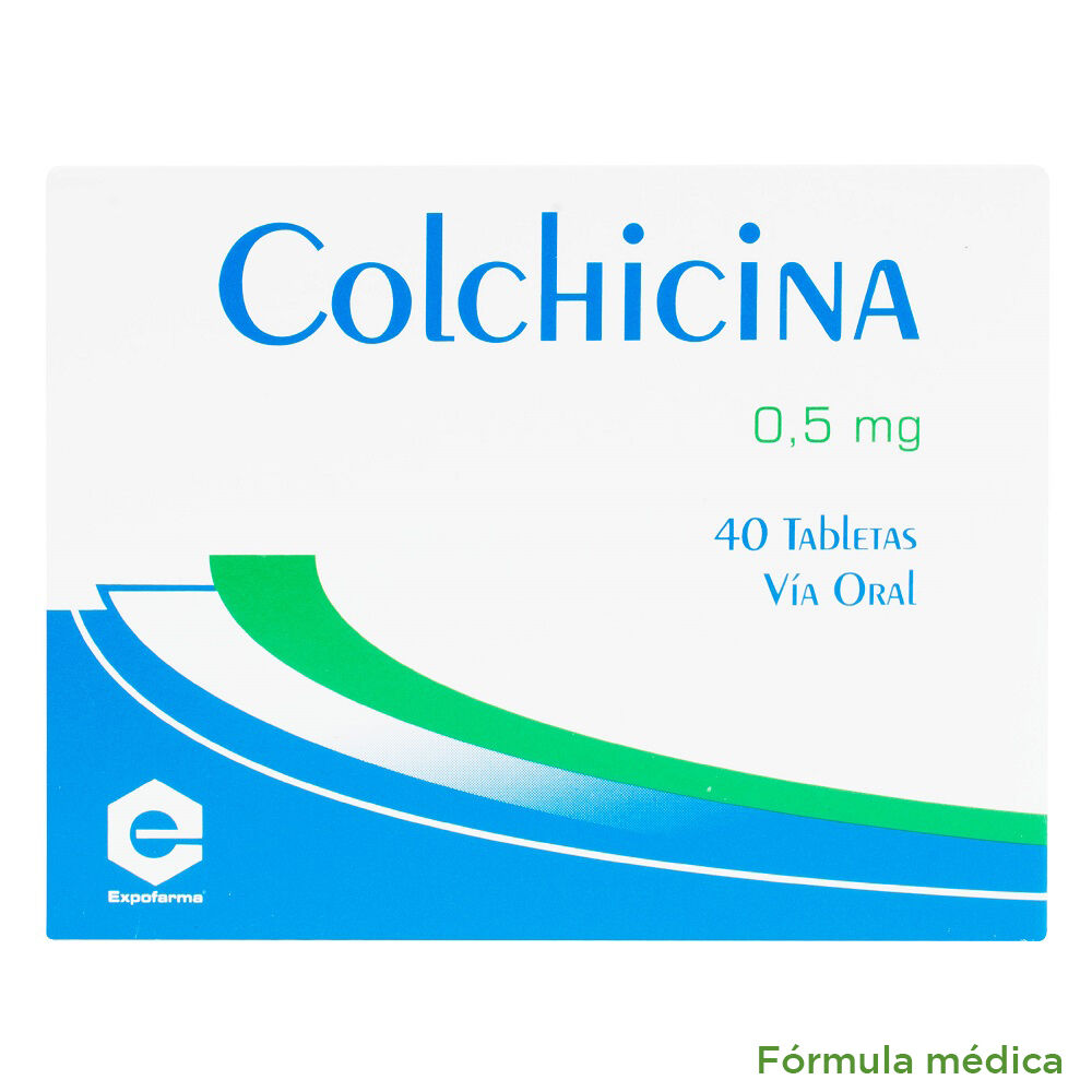 Colchicina 0.5Mg Tableta Caja X 40 Expofarma