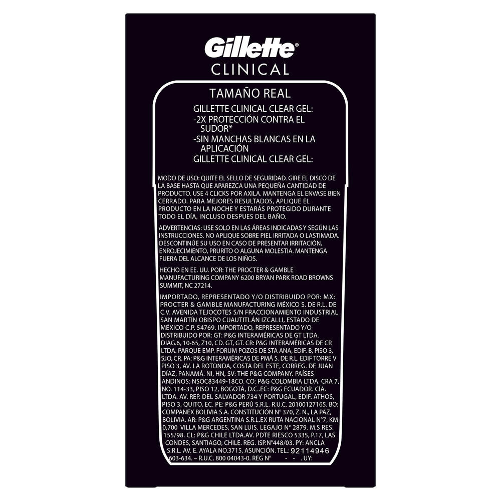 Desodorante-Clear-Gel---Gillette-Clinical-Frasco-X-45Gr-Cool-Wave-imagen-2